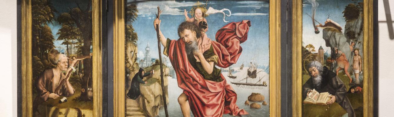 Christoffel, Antonius, Hiëronymus (drieluik)