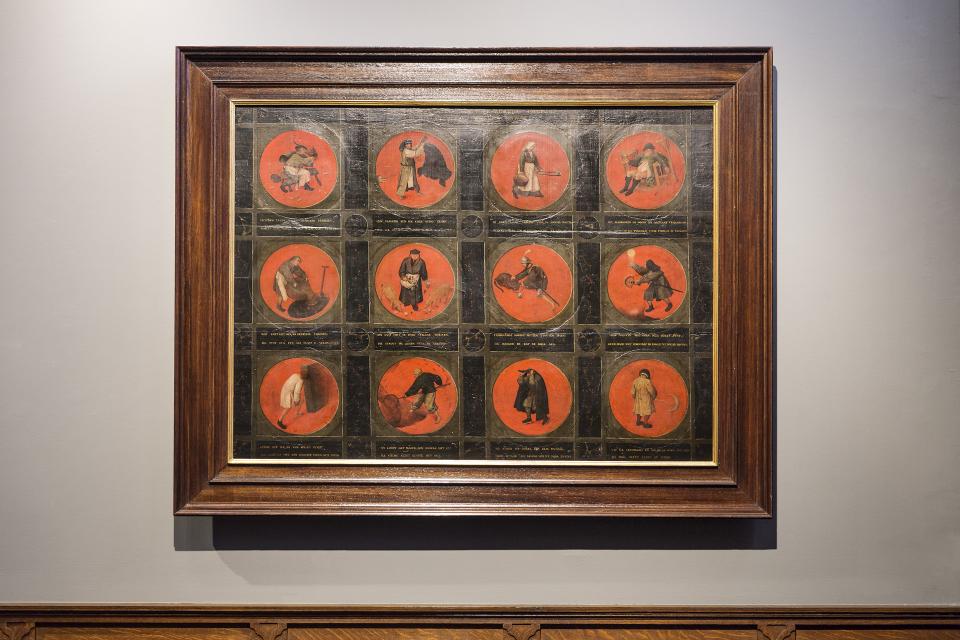 12 spreukenborden van Bruegel