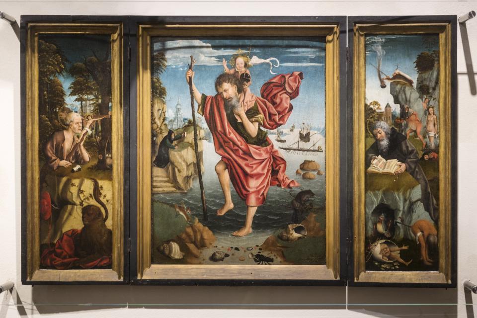 Christoffel, Antonius, Hiëronymus (drieluik)