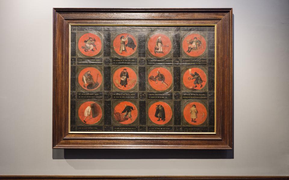 12 spreukenborden van Bruegel