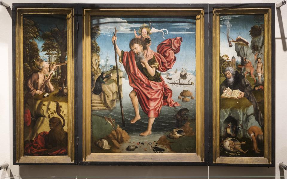 Christoffel, Antonius, Hiëronymus (drieluik)