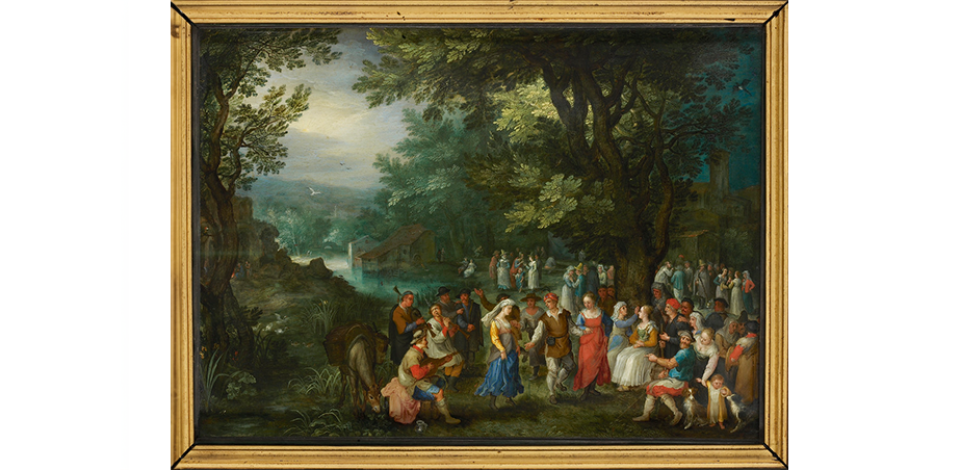 Bruiloftsdans, Jan Bruegel de Oude