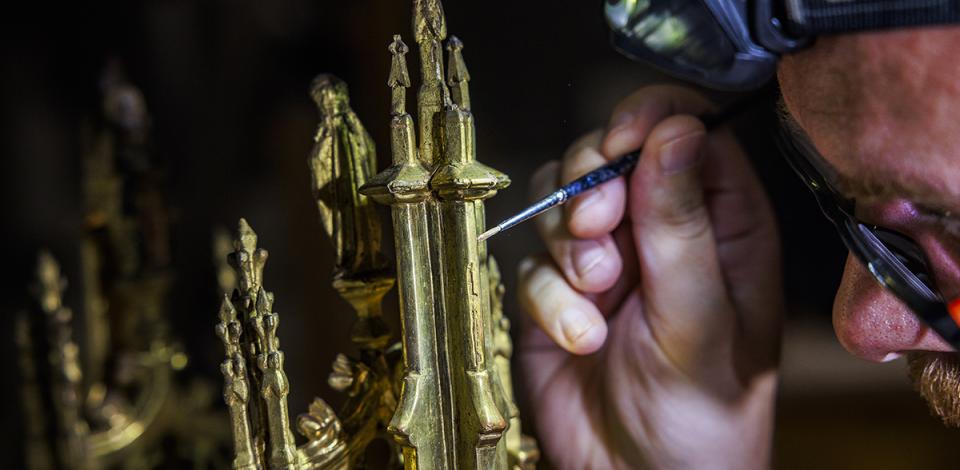 Restauratie Kerstwiegje